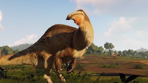 Day 391 of adding a Deinocheirus to this park until they