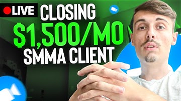 [SMMA SALES CALL] Closing a $1,500 Credit Repair SMMA Client
