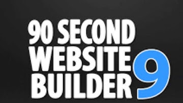 90 Second Website Builder - Greg Hughes
