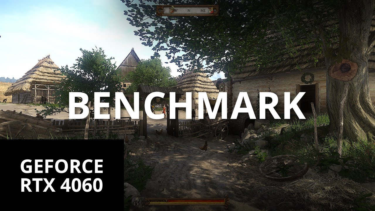 Kingdom Come Deliverance - RTX 4060 Benchmark - 1080p