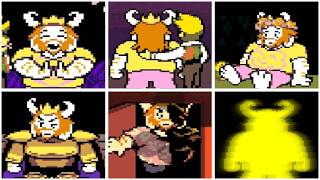 Deltarune Chapter 5 Asgore ALL CUTSCENES