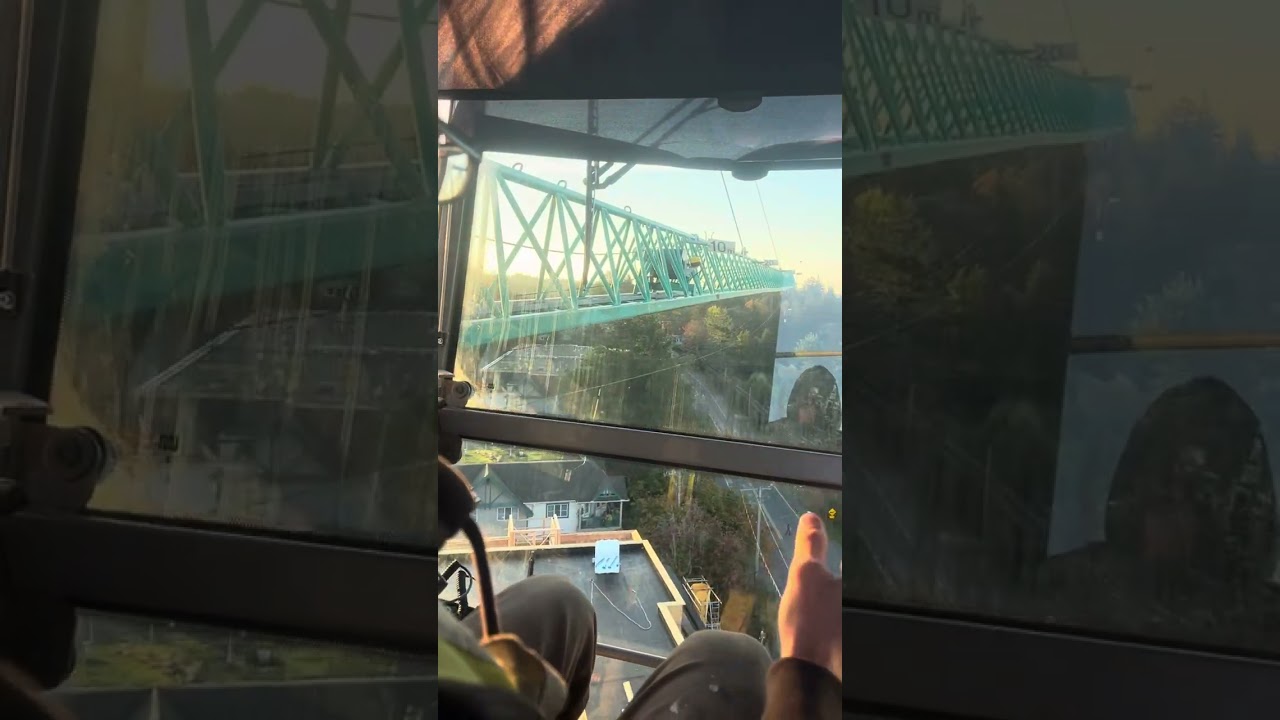 Jaso j52 tower crane slew operation