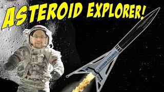 4X THE SIZE! Building & Launching a GIANT Estes Asteroid Explorer rocket.