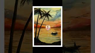 Scenery ? | art drawing epicdrawing painting artx shorts youtubeshorts roadto1k painting
