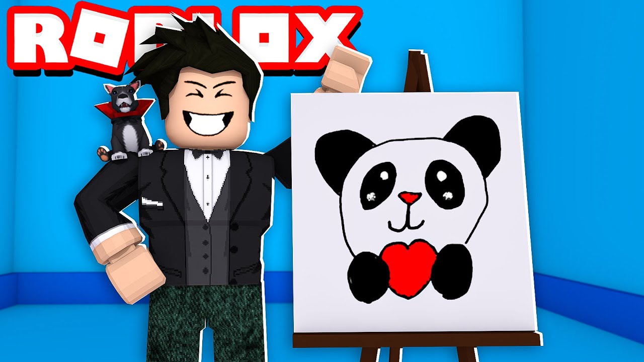 DESAFIO DO DESENHO DE ANIMAIS  Roblox - Draw with Friends 