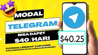 CUAN RP.400.000/hari DI TELEGRAM ⁉️ [INI CARANYA!] | CARA MENDAPATKAN UANG DARI INTERNET screenshot 5