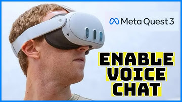 How to Enable the Voice Chat in Meta Quest 3 2024?