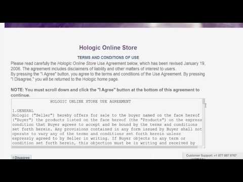 Hologic iStore How to Login