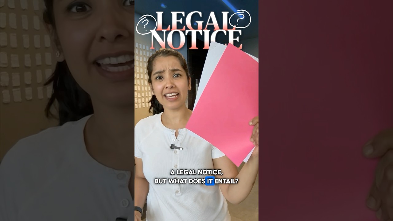 How LEGAL is a LEGAL NOTICE?🤔