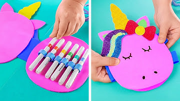 💖 BACK TO SCHOOL PAPER CRAFTS ✏️ Fun DIY School Supplies 🌟