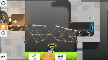 Bridge Constructor Portal Level 8 Walkthrough