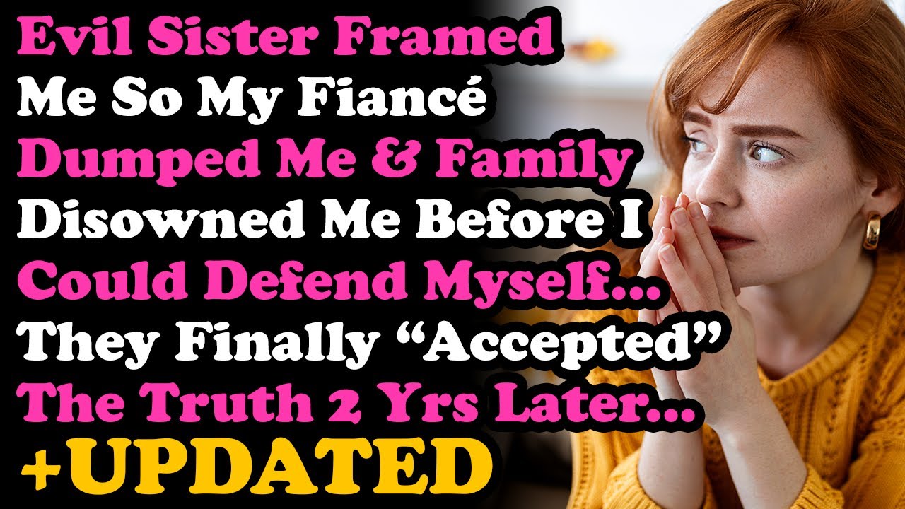UPDATE Evil Sis Framed Me, & My Fiancé Dumped & Family Disowned Me, The Truth Comes Out 2 Yrs Later~