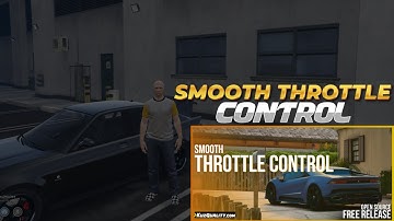 SMOOTH THROTTLE CONTROL *FREE* | FiveM Roleplay Scripts | FiveM Tutorial 2024 | MJ DEVELOPMENT