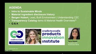 Understanding Cradle to Cradle Certified®: Part 1, Material Disclosure Miniseries