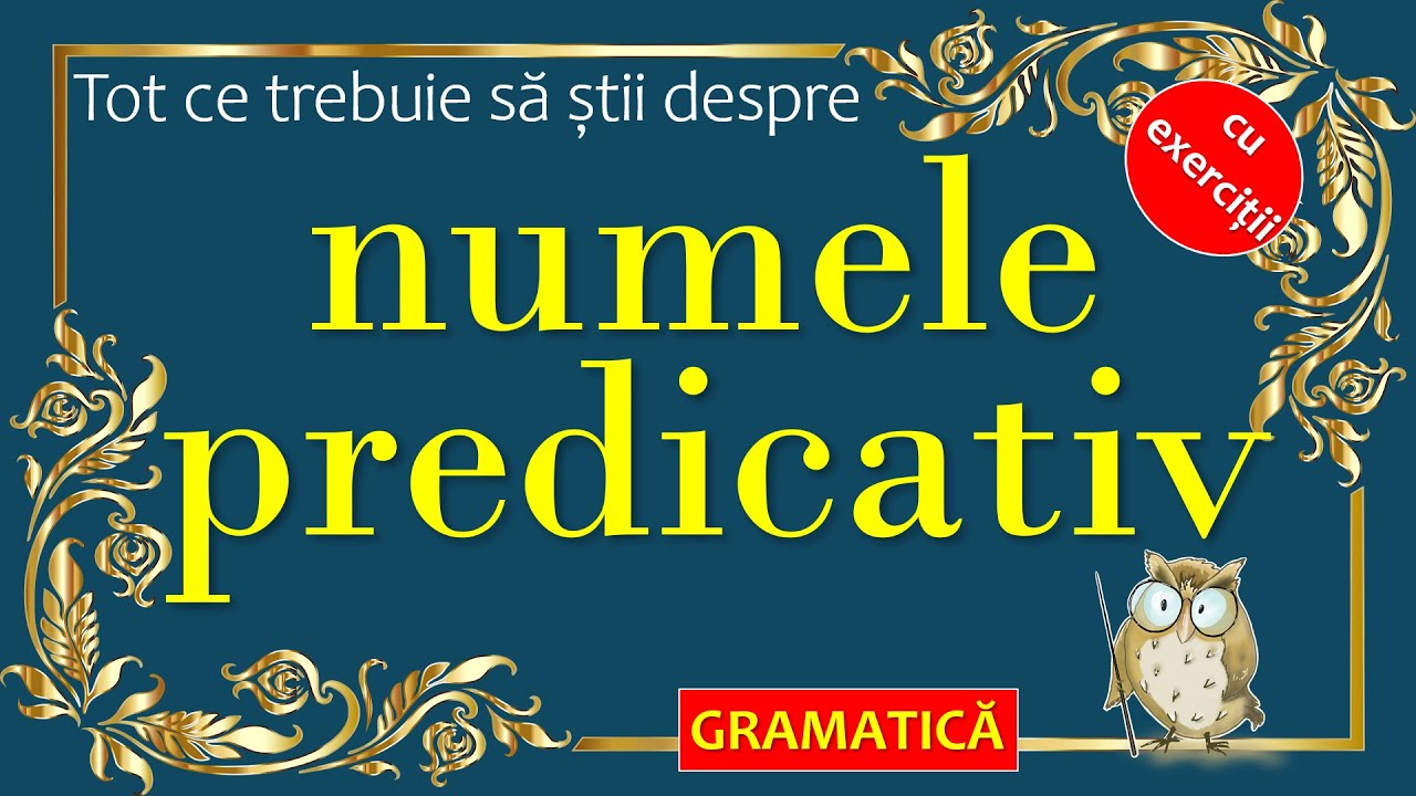 Intrebari Nume Predicativ www.youtube.com