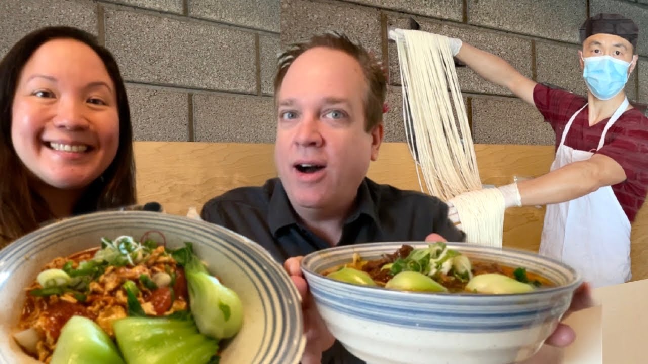 Las Vegas HAND PULLED NOODLES! Shang Artisan Noodle Spicy Wontons