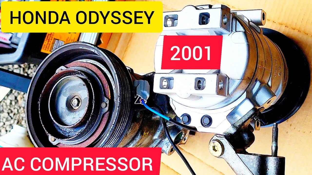 Ac Compressor for 2001 honda odyssey - YouTube