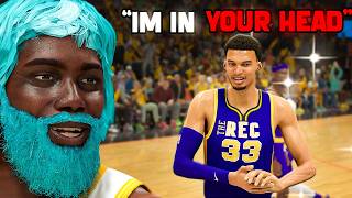 I Ran With A “RAGEBAITING” Center In Random Rec on 2K