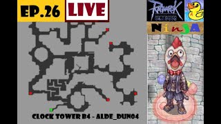 Ragnarok Classic GGT : EP.26 Ninja in Clock Tower B4 - alde_dun04