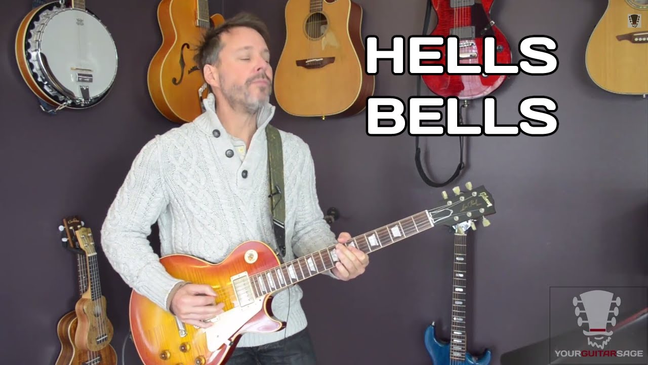 How To Play Hells Bells on the Guitar YouTube