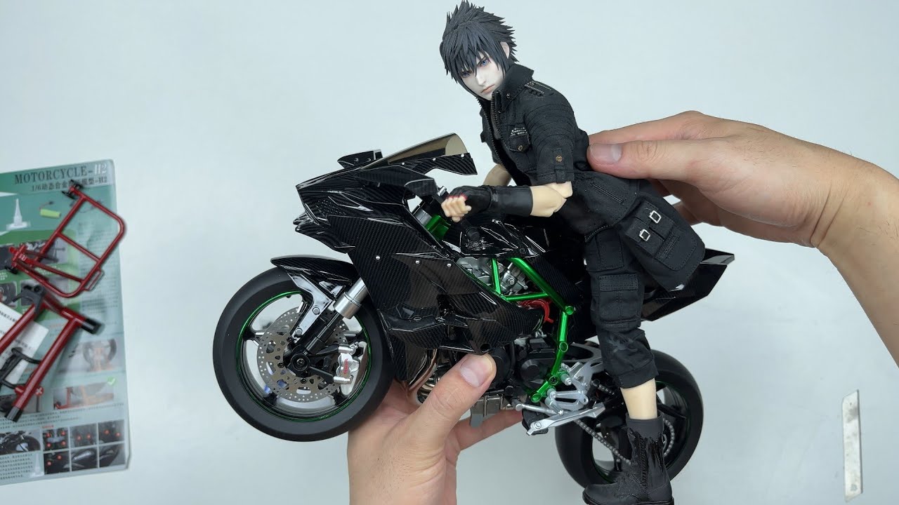 Unboxing] 1:6 Kawasaki Ninja H2R Superbike Alloy Model | Realistic
