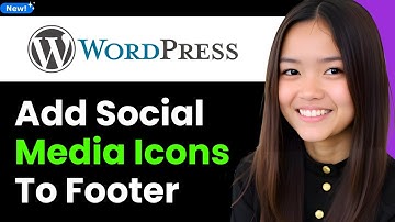 How to Add Social Media Icons to Footer in Wordpress 2025 (Step By Step)