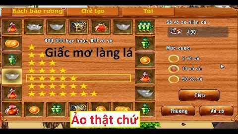Giấc mơ làm giàu ăn sò 4m bạc luôn - Mơ làng lá Thật là ảo diệu | Làng Lá Phiêu Lưu ký - HTC game