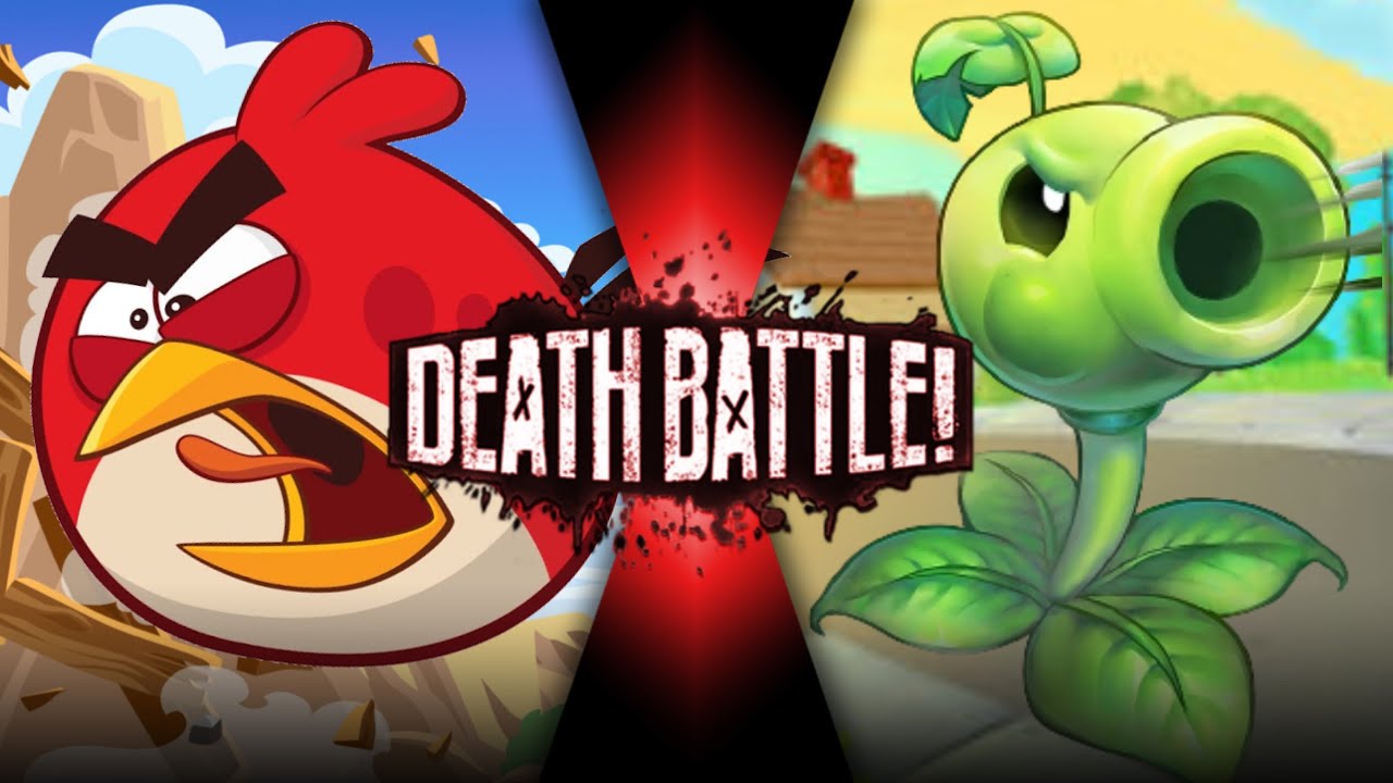Red vs Peashooter (Angry Birds vs Plants vs Zombies) Fanmade Death