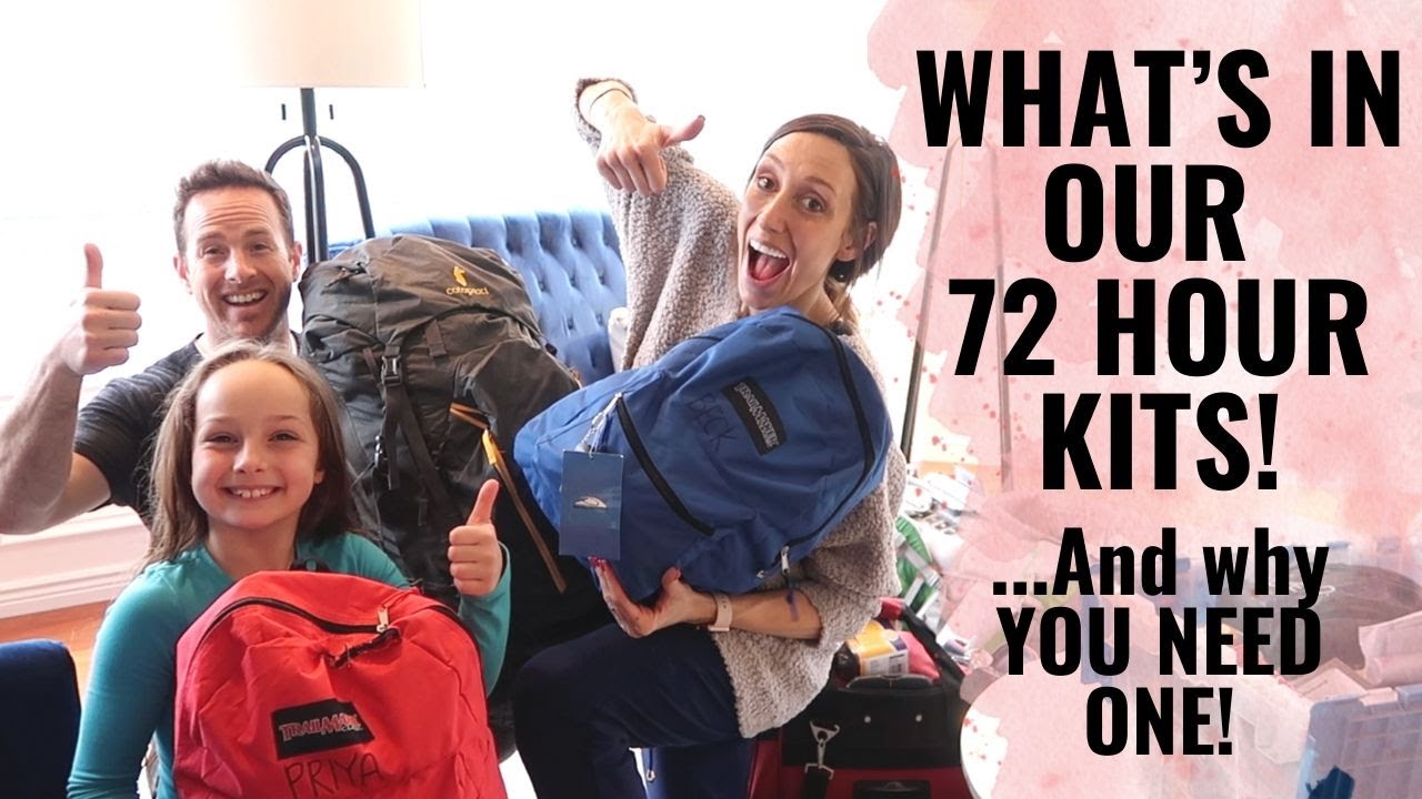 72 Hour Kits for Kids- Why You Should Pack One - Twist Me Pretty
