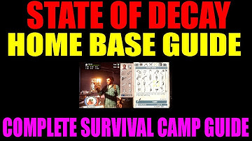 State Of Decay Home Base Building Explained | Everything You Need To Know About Survival Camp! (HD)
