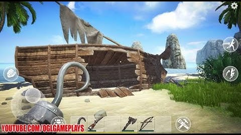 Last pirate Island Survival Gameplay Walkthrough Part 1 (IOS/Android) HD Gamer