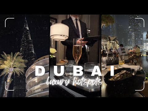 The BEST and HOTTEST restaurants in Dubai!