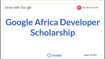 Google Africa Developer Scholarship Learner Onboarding