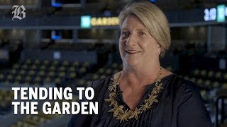 Amy Latimer and tending TD Garden | Bold Types