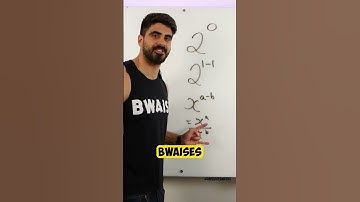 Why Is Any Number To The Power 0 Equal To One?