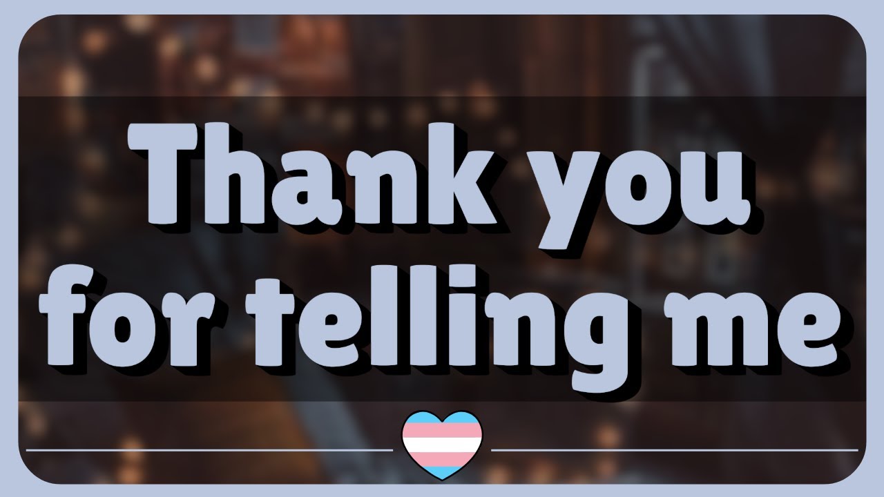 Coming Out As Trans To Your Older Brother [M4A] [Comfort] [Supportive]  [TW: Parental issues]