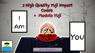 Yuji Itadori Moveset JJS Skill Builder Import Code