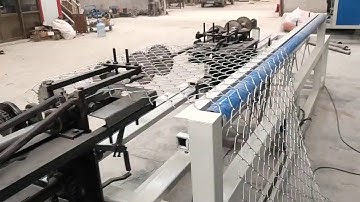 step 7 :chain link fence machine installation guide