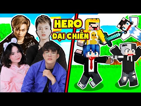 HERO ĐẠI CHIẾN: PHONG CẬN SOLO VỚI TỨ TRỤ TRONG LÀNG HERO TEAM*MÈO SIMMY CHIẾN THẮNG SIRO VÀ VỊT