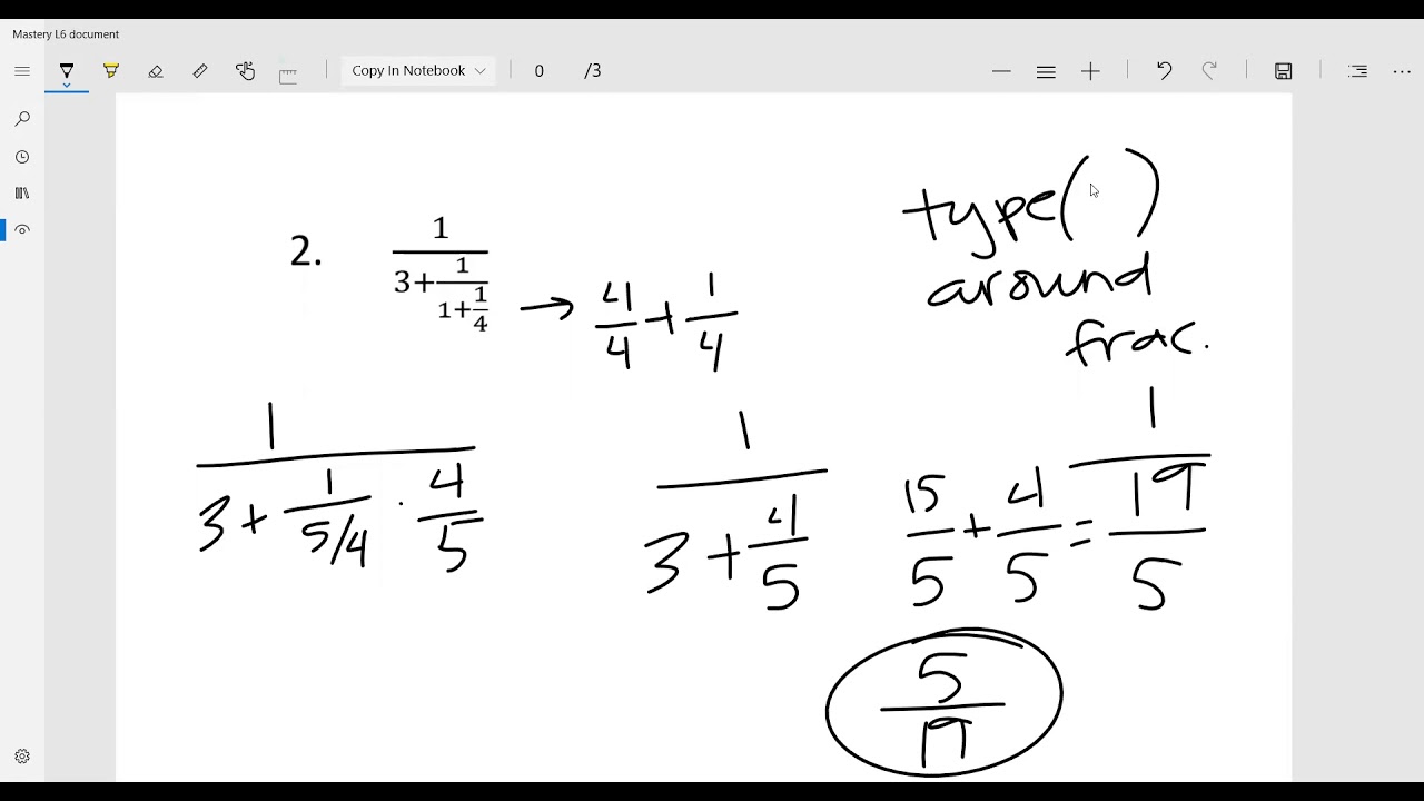 Mastery Prep L6 P1 Vid - YouTube