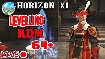 FFXI Fishing and Red Mage 64+ Levelling || Horizon XI