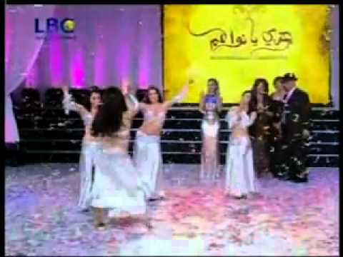 رقص شرقي على انغام هزي يا نواعم - YouTube.flv