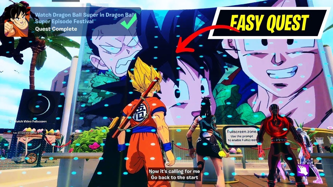 How to watch Dragon Ball Super episodes in Fortnite: Creative