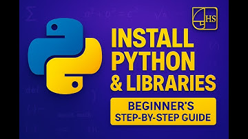 How to Install Python & Libraries | Beginner’s Guide | Art of Mathematics with HS