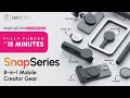 Introducing SnapSeries 8 In 1 Mobile Creator Gear For Content Indiegogo Introducing SnapSeries 8 In 1 Mobile Creator Gear For Content Indiegogo