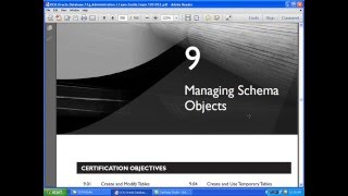 Oracle 11g DBA Bangla Tutorial |Ch9_1-Managing Schema Objects | Database Management System |Training
