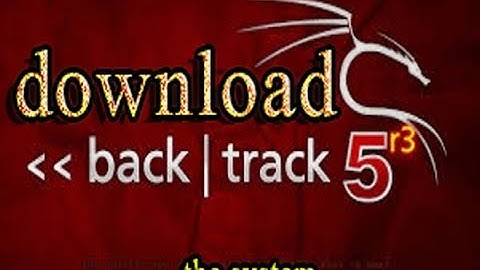 BackTrack 5 R3 ISO full  Download Free iphone 8