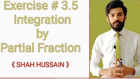 Integration by partial fraction | Exercise # 3.5 | Maths online | Easy Way
