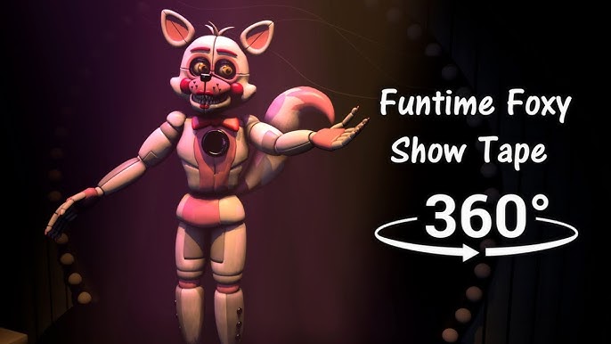 360° Funtime Chica Show Tape - Five Nights at Freddy's Sister