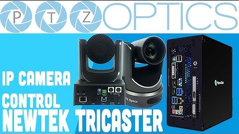 TriCaster IP Camera Control - With PTZOptics